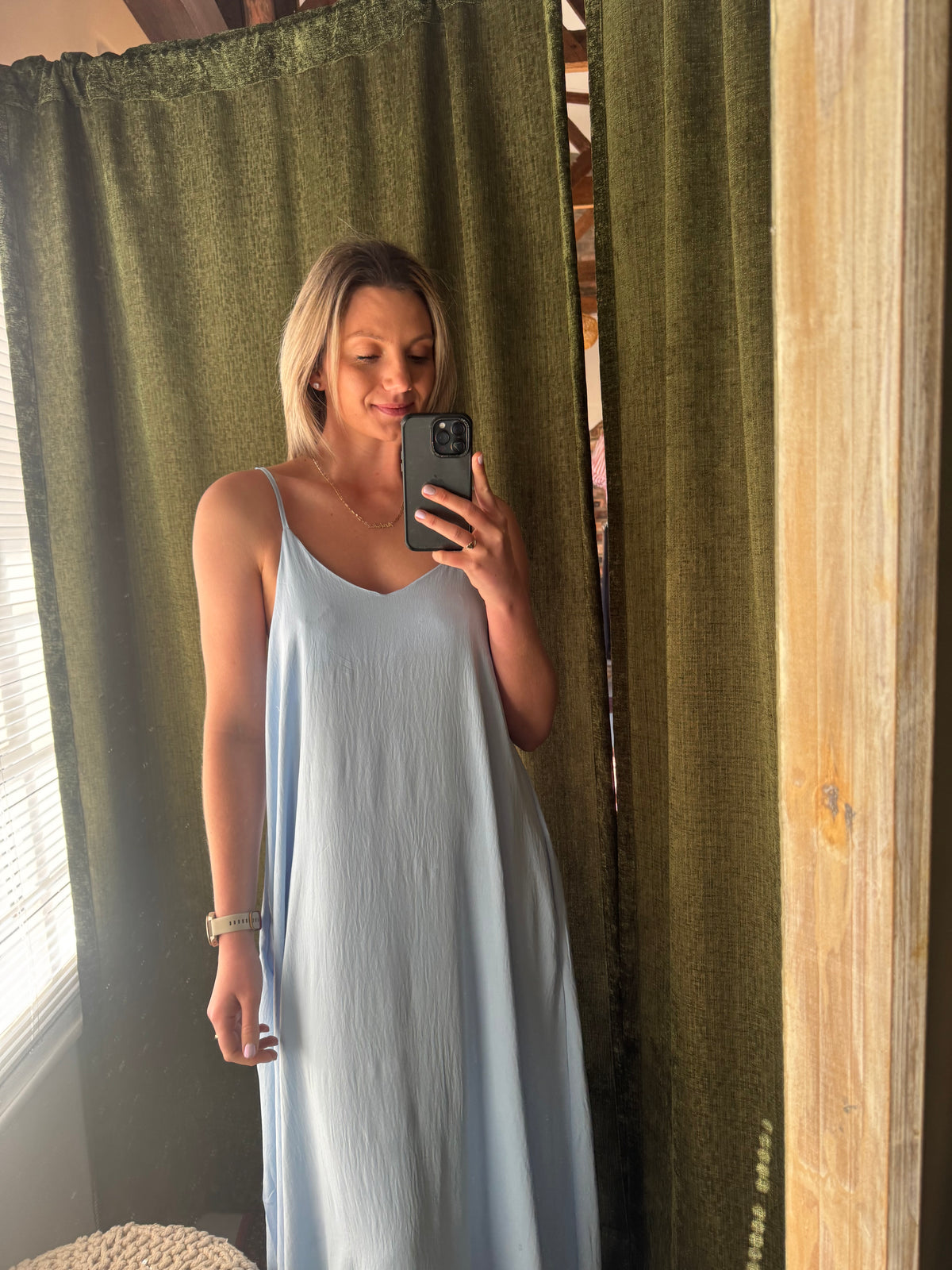 The Riviera Dress - Blue