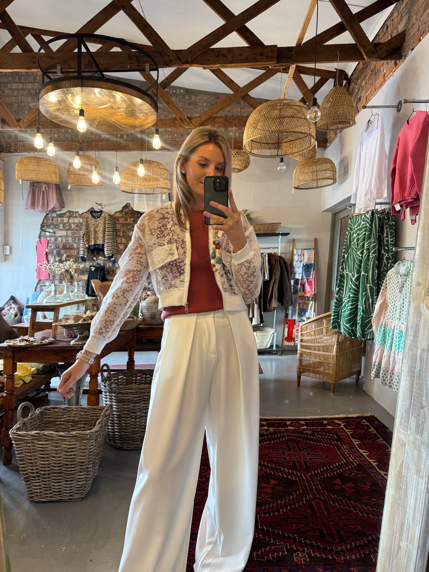 Floral Zip Jacket