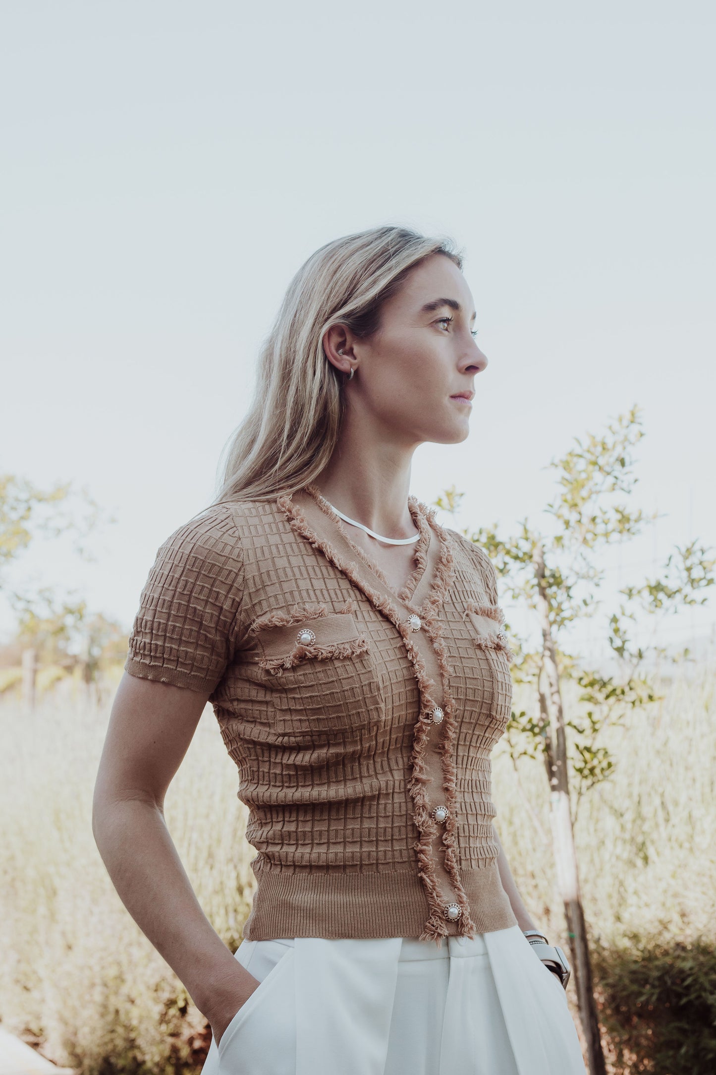 Alora Knit - French Beige