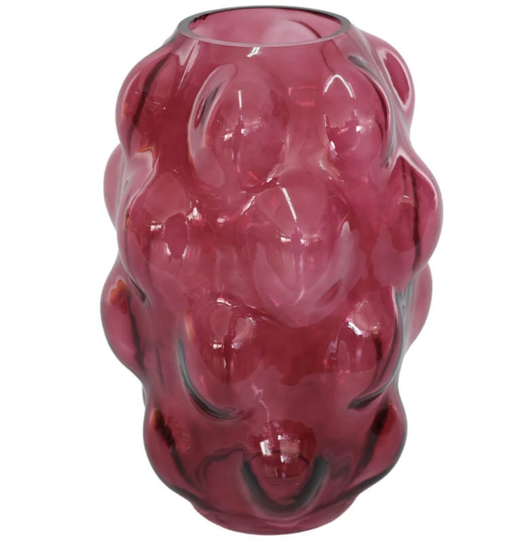 Cranberry Vase 28cm