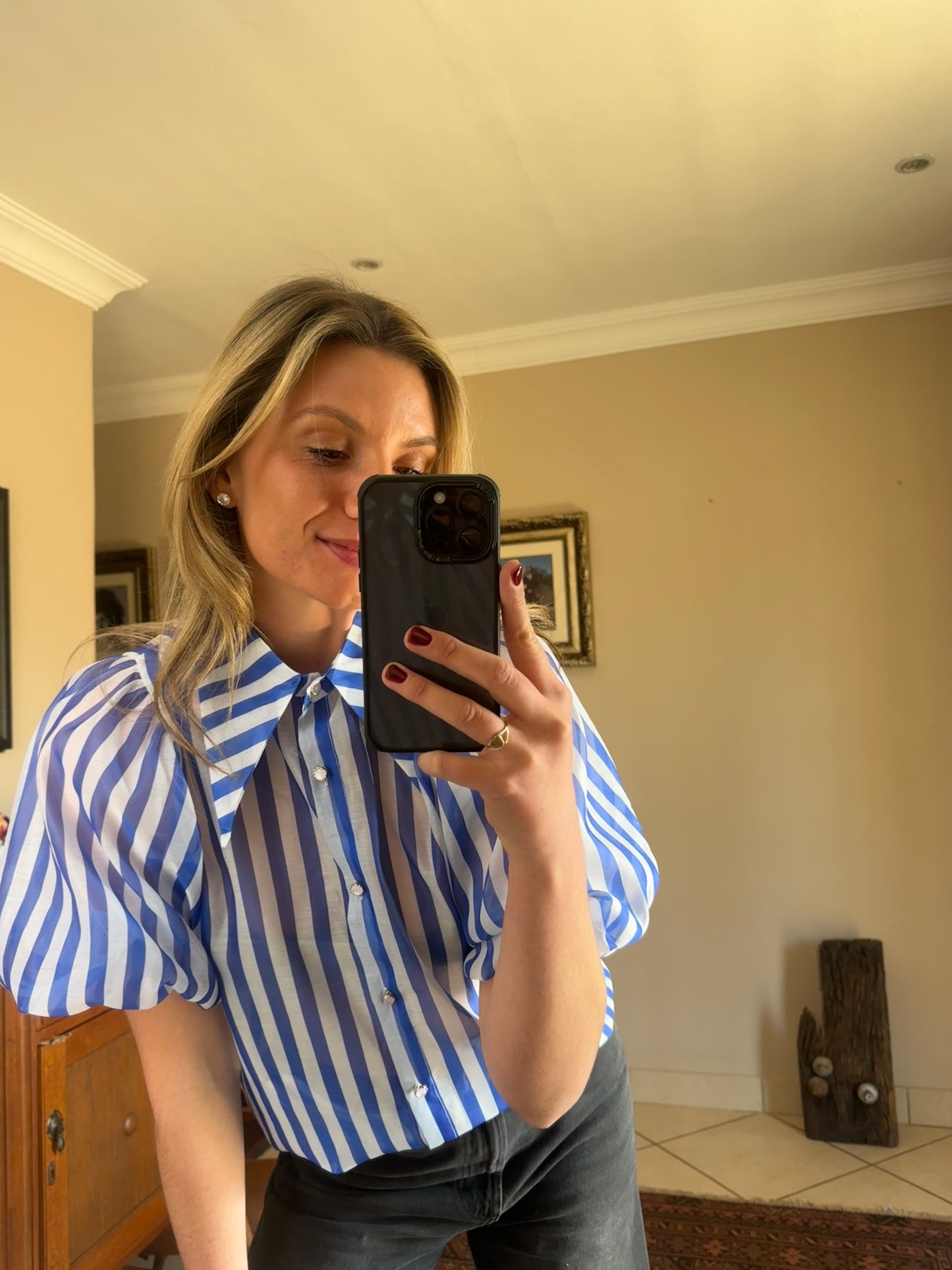 Capri Stripe Blouse