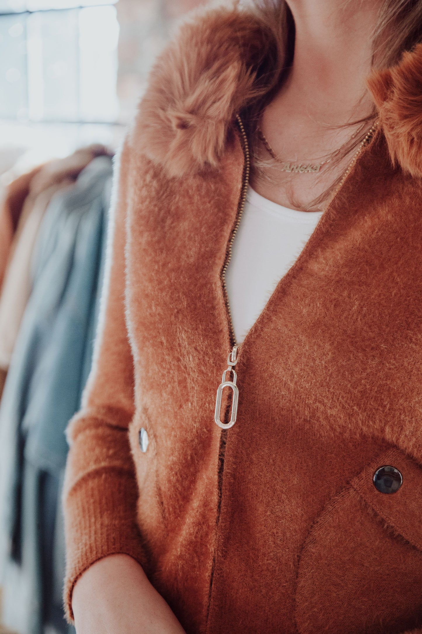 Amber Fur Knit