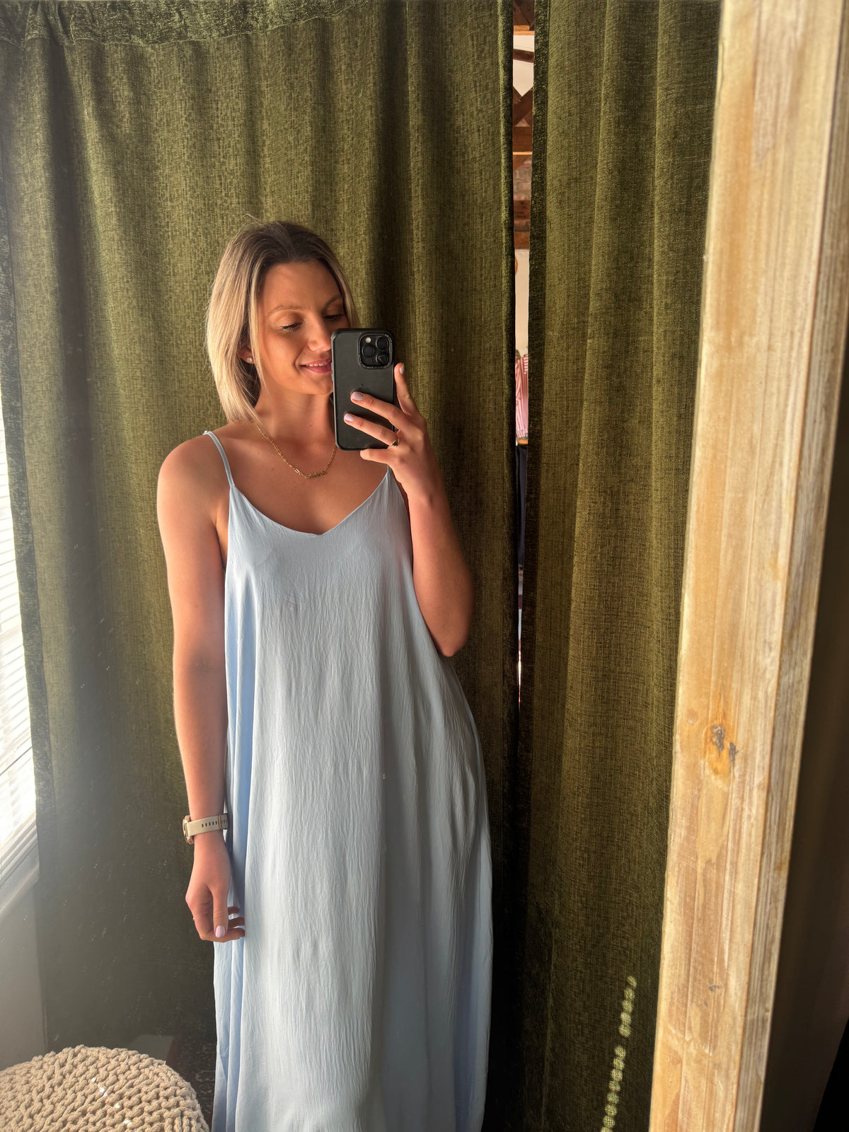 The Riviera Dress - Blue