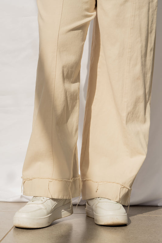 Wide Denim Brown