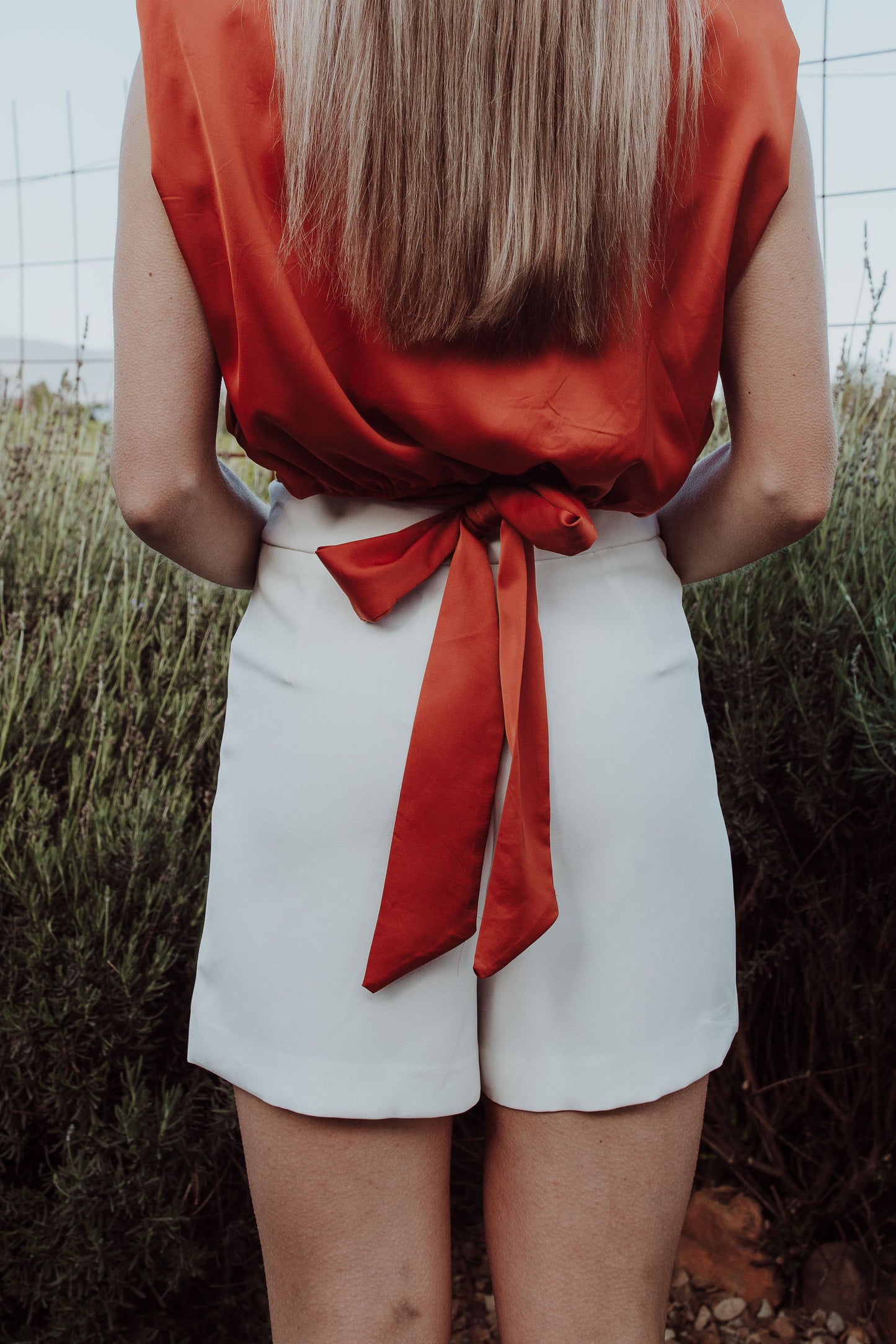 Silky Tie Top