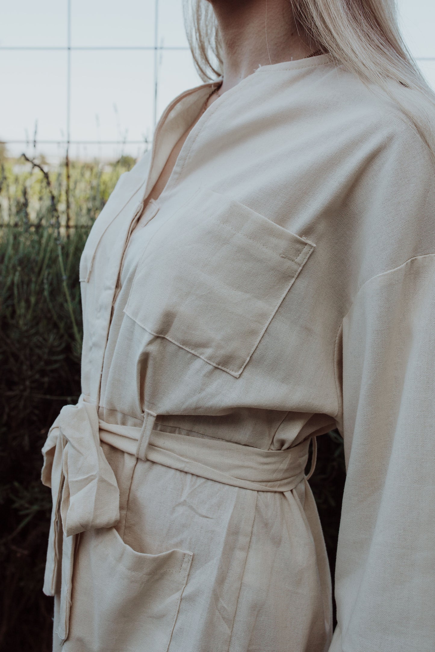 Jumpsuit – Oatmeal