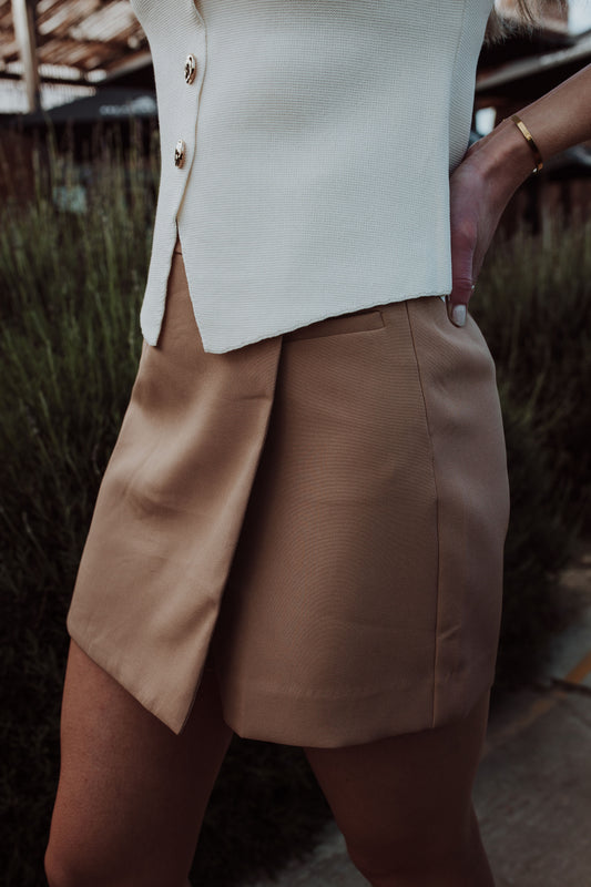 Skort - Cider Brown