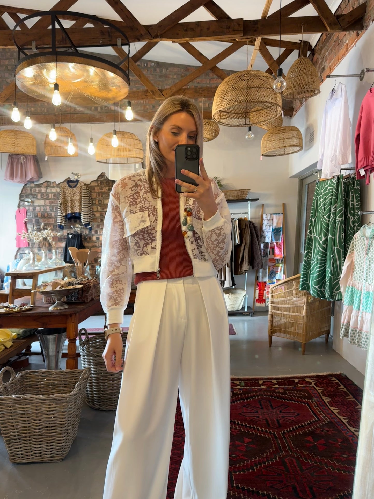 Floral Zip Jacket