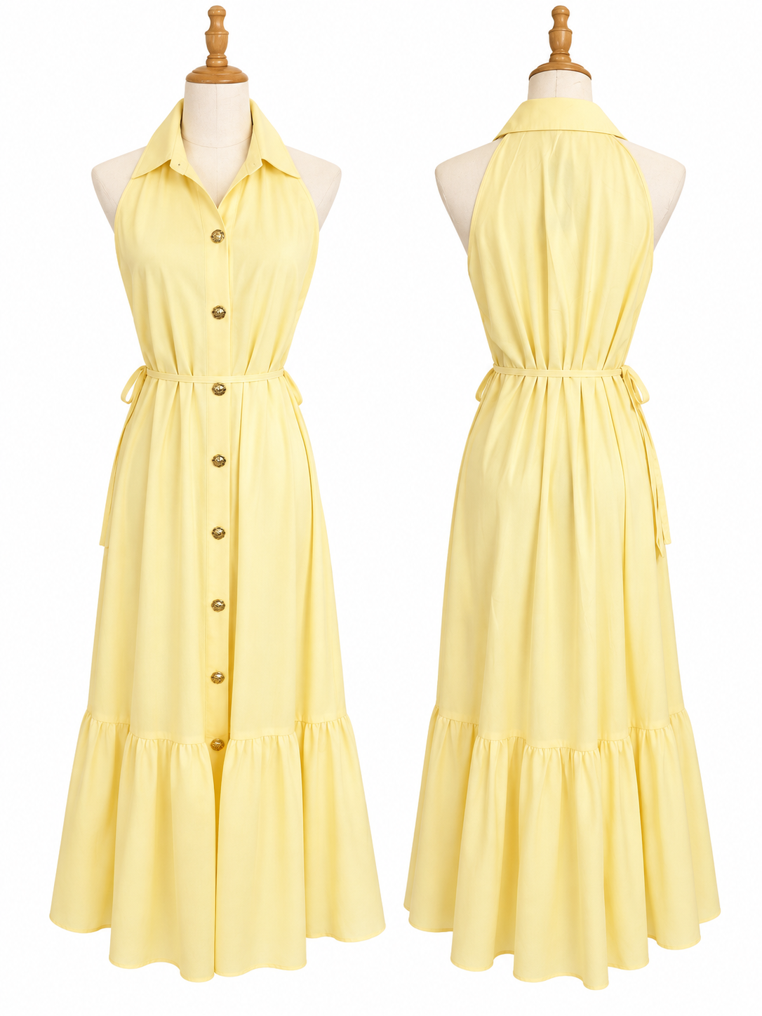 Livia Dress - Yellow