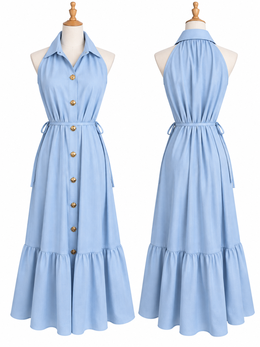 Livia Dress - Blue