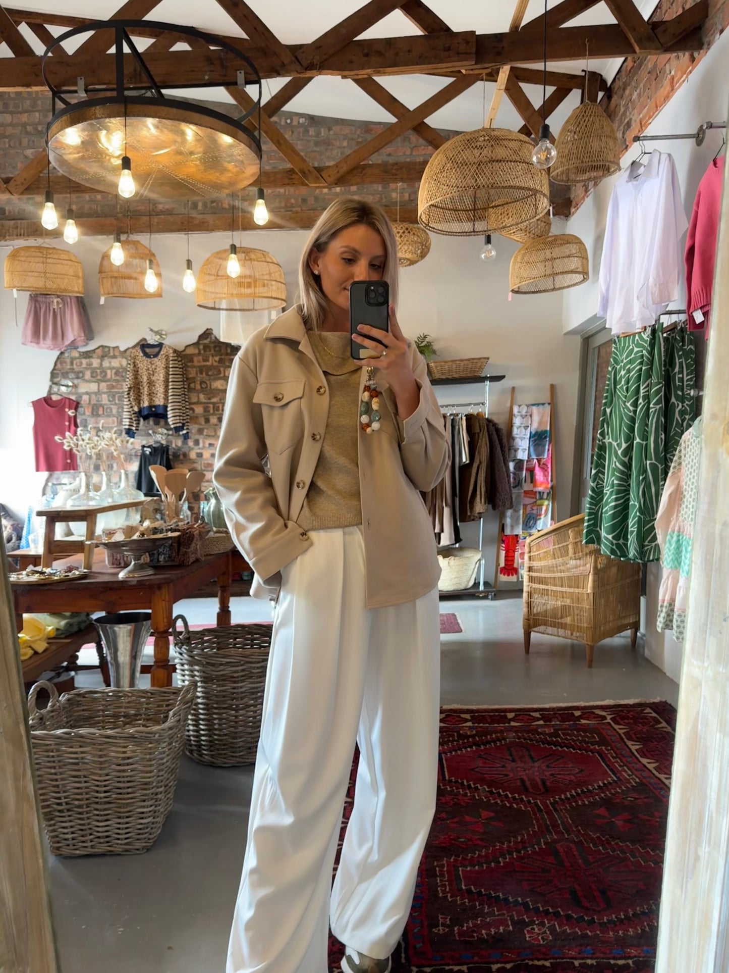 The Heritage Jacket — Champagne (Beige)