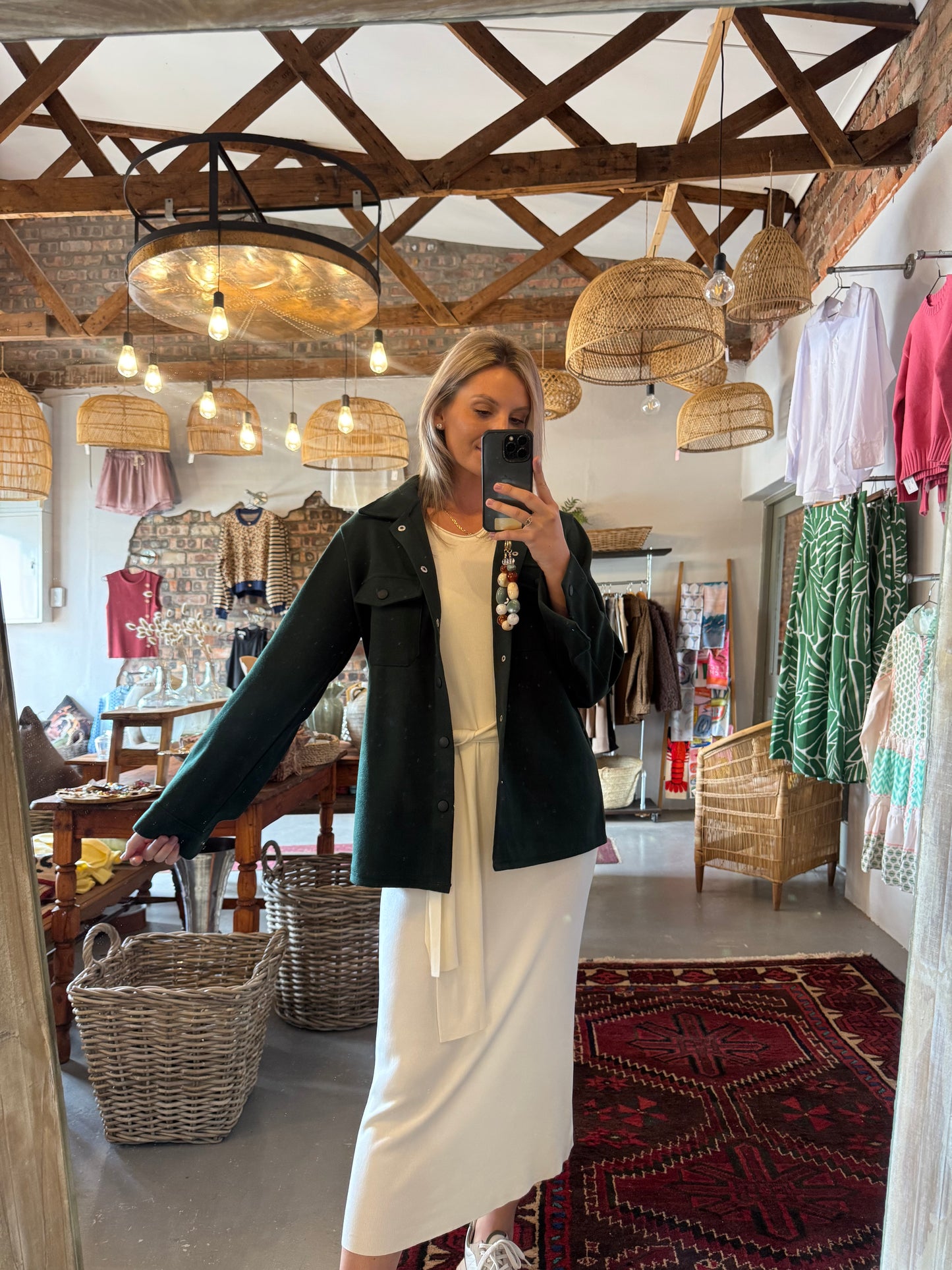 The Heritage Jacket — Bottle Green