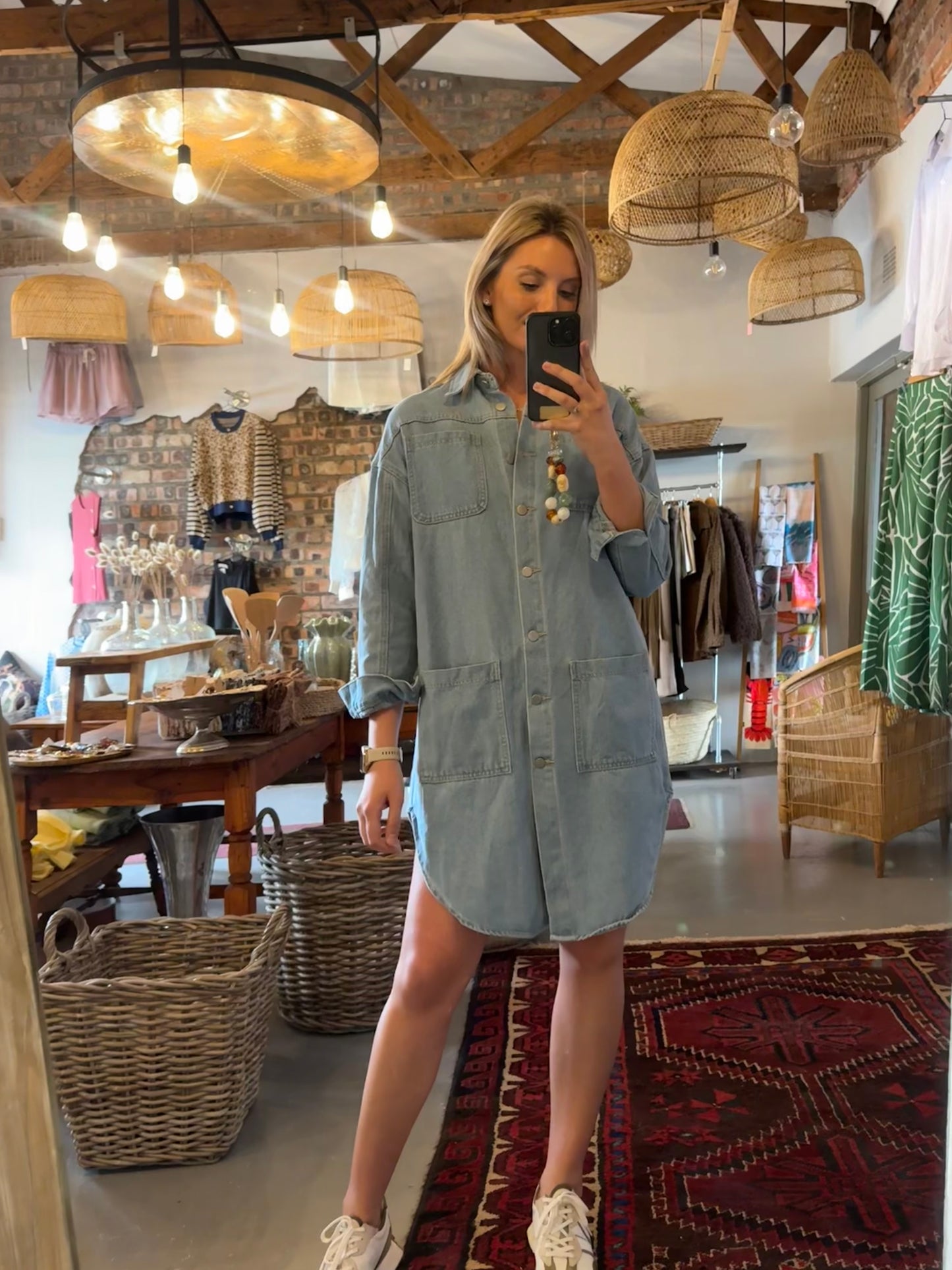 The Essential Denim Dress