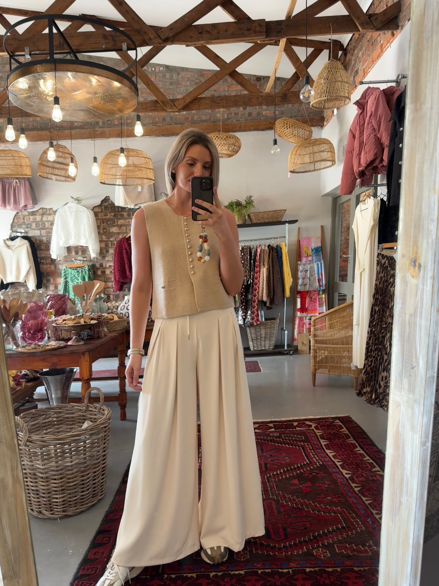 Sleeveless Knit Vest