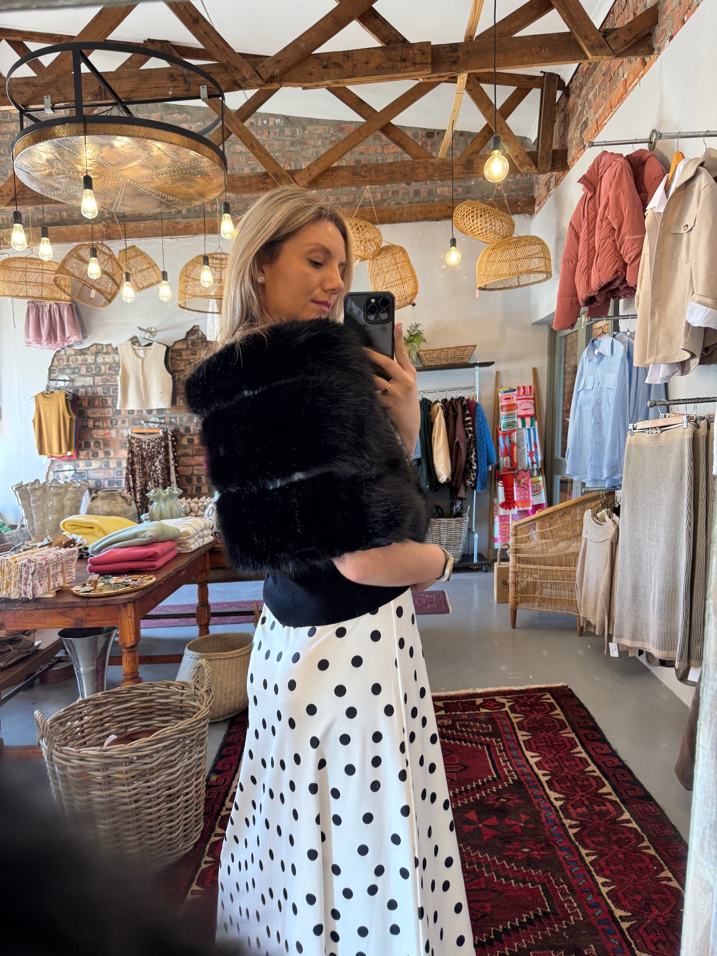 Bella Faux Fur Wrap