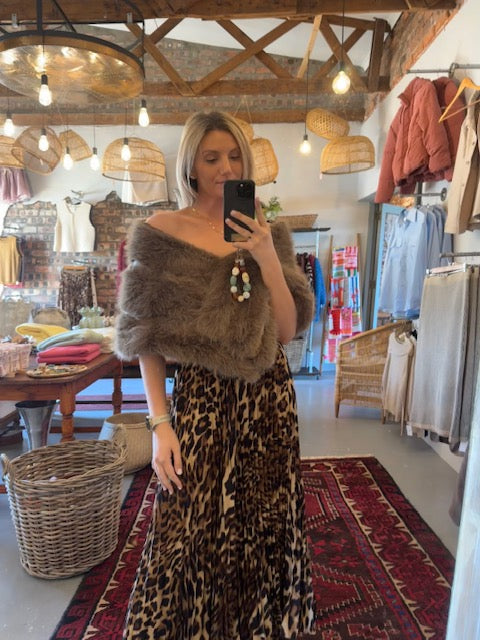 Bella Faux Fur Wrap