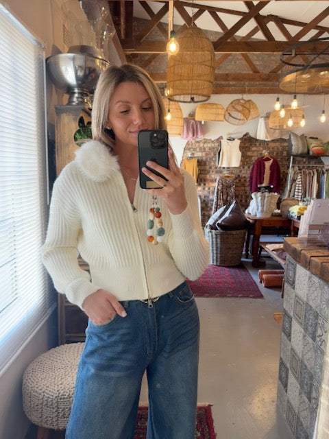 Knit Zip Jacket