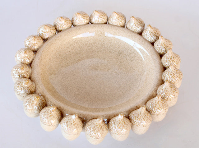 ACORN FLAT BOWL 9 X 35CM